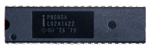 Intel P8080A Front View