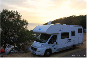 Croatie camping-car fourgon photo Franck Dassonville