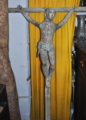 Riventosa (Cortenais) - Christ en bois