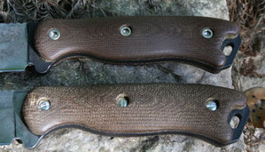 Stainless Hardware in Factory Micarta