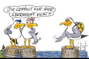 Karikatur von (c) Marlis Kahlsdorf