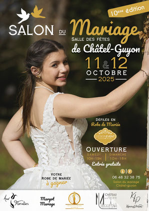 Salon du Mariage à Châtel-Guyon 11 et 12 Octobre 2025