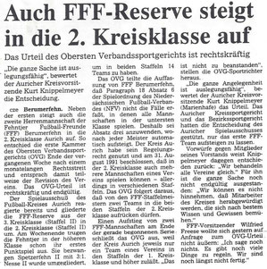 (Ostfriesen-Zeitung vom 20. August 1996)