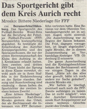 (Ostfriesen-Zeitung vom 20. Juli 1996)