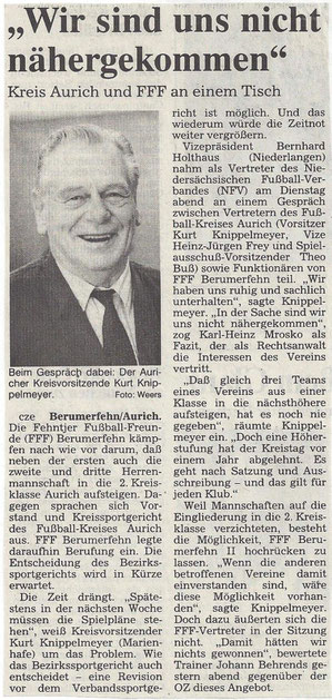 (Ostfriesen-Zeitung vom 17. Juli 1996)