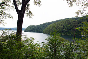 　野尻湖の風景