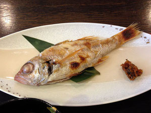 やっぱりノドグロは旨い！ 朝から少し贅沢でした