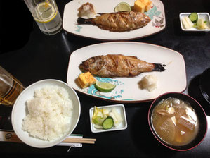 ノドグロ塩焼き定食