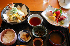 定食「はまなすコース」