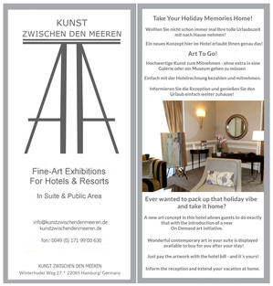 Galerei Kunst zwischen den Meeren, Ausstellung im Radisson Hotel Hannover