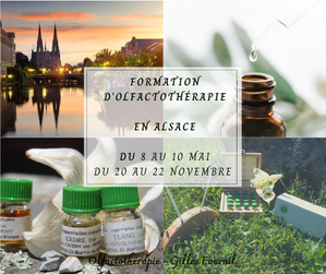 Formation en Olfactothérapie 1er degré en Alsace 