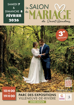 Salon du mariage Saint Gaudens - 7 et 8 Février 2026