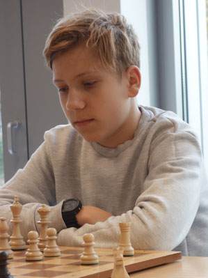Lennard Schruba holte den einzigen Sieg (Foto: A. Obdenbusch)