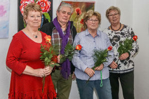 Der neue Vorstand der Ortsgruppe Zühlsdorf der Volkssolidarität