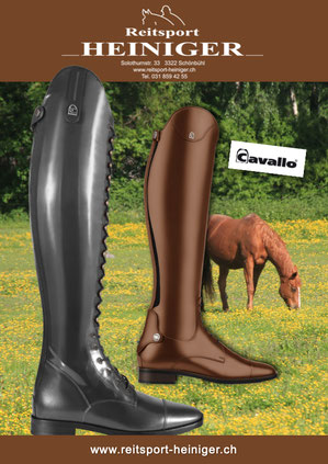Reitsport Heiniger, Schönbühl - Blogartikel Reitstiefel von Cavallo