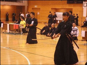居合で身につく正しい姿勢
