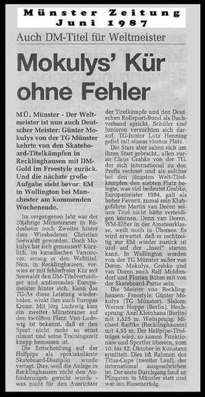 Münster Zeitung 1987