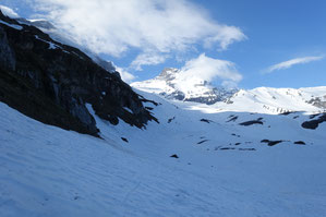 Gross Schärhorn, Skitour, Klausenpass, Chammlialp, Griessgletscher, Chammlilücke, Nordflanke, Abfahrt