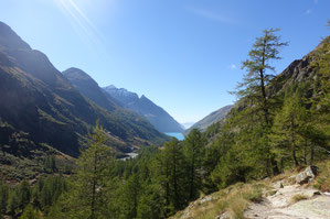 Hochtour, Dent d'Hérens, Westgrat, Tiefmattergrat, Rifugio Aosta, Hüttenweg