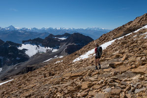 Ferdenrothorn, Nordgrat, Normalweg, Balmhorn, Gitzifurggu, Lötschenpass, Lötschenpasshütte