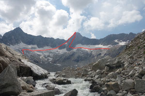 Silberhornhütte, Altläger, Jungfrau, Rotbrettgrat, Rotbrättgrat