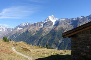 Ferdenrothorn, Nordgrat, Balmhorn, Gitzifurggu, Bietschhorn, Kummenalp, Lötschenpass, Lötschenpasshütte