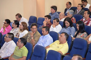 Comunicadores sociales y representantes de medios de Manabí concurrieron a la sociabilización de la Ley de Comunicación en Portoviejo, Ecuador.