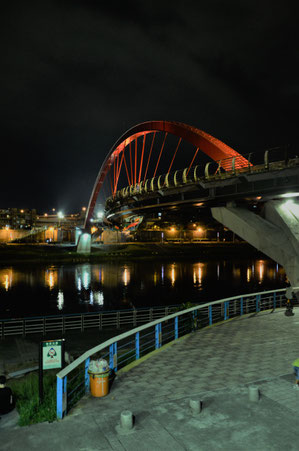 Taiwan, Taiwan 2017, Taipeh, Rainbow Bridge Taipeh,