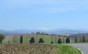 Vu de la D 623 avant d'arriver à Limoux