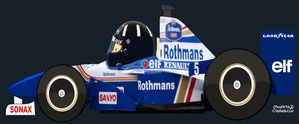 Damon Hill by Muneta & Cerracín