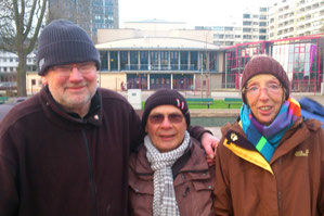 v.l. Wilfried Koch, Klaus Hübner, Ulla Weiß