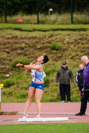 Kirsty Yates won her 3rd Shot title (photo-Bobby Gavin)