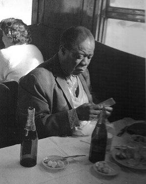 Satchmo unterwegs nach Wien (Foto JoBa 1960)