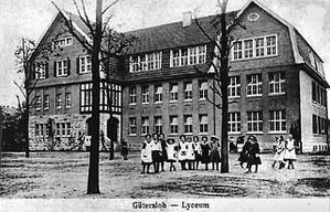 Neubau des Lyceums von 1912/13