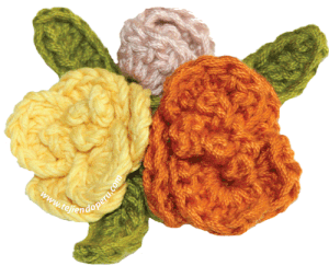 Cómo tejer un bouquet de flores a crochet