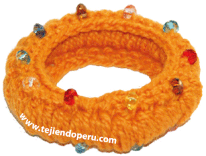 pulsera o brazalete en crochet - crochet bracelet