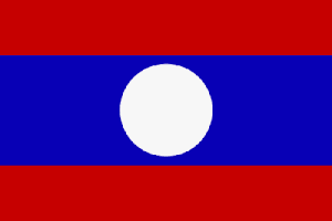 Nationalflagge Laos