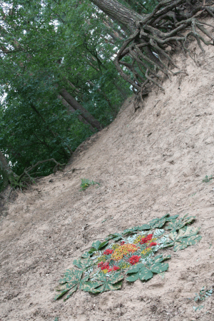  © erdengoldKUNSTwerk Minimal Landart Mandala