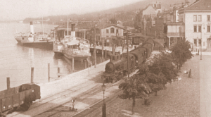 Güterschuppen um 1920