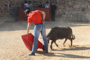 Diego García Antón en la Finca de los Eulogios de Colmenar Viejo