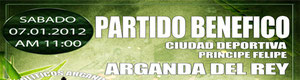 Partido benefico Toreros contra futbolistas en Arganda del Rey