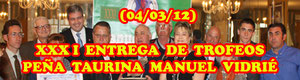 Entrega de Trofeos de la Peña Manuel Vidrié de Torrelaguna
