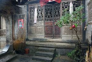 Innenhof in Jiuxian