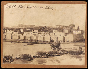 Foto,de la parte antigua de Miranda 1860-1870