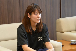 意気込みを語る大庭キャプテン