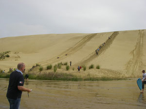 sandboarding