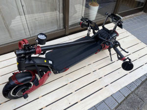 T10DUALは高性能モデルでも折り畳みが可能