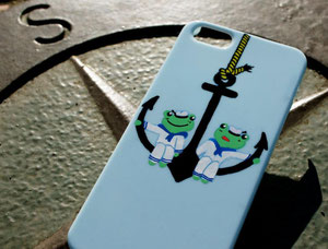 Sailor Frog design mobile case