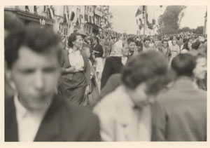 La foule dans les rues