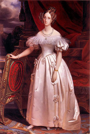 ルイーズ・ドルレアン、ベルギー王妃（クロード＝マリー・デュブーフェ）